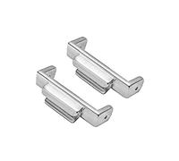 FFHAO For Casio GA110/100/120 GA140/300 GA710/700 DW5600 DW5000 GWM5610 GA2100 Refit silicone rubber watchband men strap Accessories (Color : Only Adapter silver, Size : 16mm)