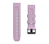 FFHAO For Garmin Fenix 6S 5S Watchband 20mm Bracelet For Fenix 6s Pro 5s Plus Rose gold buckle Silicone Quick Replacement Wrist Straps (Color : K, Size : 22mm)