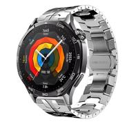 FFHAO For Huawei Watch GT5 46mm Metal Strap Business Bracelet 22mm For Huawei Watch GT 46mm/GT2e/GT3 46mm Stainless Steel Watchbands(Sliver 2)