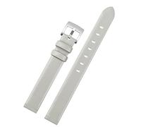 FFHAO Genuine leather strap For Swarovski 5158517/5158544/5158972 WatchAccessories Fashion bracelet 12mm Small Size Watch strap female (Color : Grey silver, Size : 12mm)
