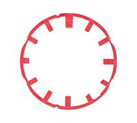 FFHAO Luminous Watch Dial Supporter Watch Lume Dial Scale Ring For Casio Ga2100 Ga2110 GA-2100 Watch Modified DIY Accessories (Color : Red luminous)