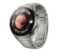 FFHAO Titanium Luxury Strap For HUAWEI WATCH GT 4 46mm Band GT 4 Pro 3 Ultimate Honor GS 3 Pro MagicWatch Bracelet 22mm Metal Business Watchbands(Titanium,For WATCH GT3 Pro)