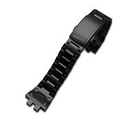 FFHAO Watch accessories for Casio G-SHOCK-GMW-B5000 solid stainless steel strap small square bracelet chain (Color : Svart, Size : B5000)