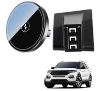 FFIHTY 15W Magnetic Wireless Charging Car Mount Exclusive Snap-On Holder for Ford Explorer 2020-2024 Accessories Dedicated Phone Stand Compatible with MagSafe for iPhone 12-17 Series