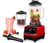 FfiMe 4500 W Professional Countertop Blender 1 Volume .8l 15-Speed Power Blender With 6 Stainless Steel Blades For Milkshakes And Smoothies With 70 Oz Container And 2 Bpa-Free Cups