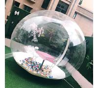 FfiMe Inflatable Snow Globe Transparent Bubble Tent,Transparent Inflatable Bubble Tent with 300W Air Blower,Outdoor Inflatable Bubble Igloo Tent Perfect for Festival, Christmas Decoration 3m