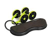 FFitnes FFITNESS Wheel Band AB Roller with Elastic Resistance, Green, One Size