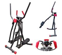 FFITNESS, Elliptical Air Walker Slim Strider PRO (Max 100 kg) Unisex Adult, Black, One Size