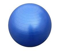 FFITNESS FSTBB85B Total Body Balance Ball for Prenatal Gymnastics | Big Gymball (55 65 75 85 95 cm) Anti-Burst for Core Stability | Abdominal Exercises, Resistance, Enhancement (Blue, 85 cm)