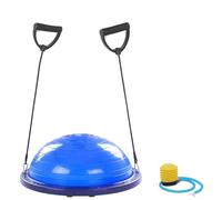 FFitness , Half Ball With Rope Unisex Adult, Blue (Blue), One Size