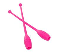 FFitness Set of 2 Rhythmic Gymnastics Clubs 36 cm, Non-Interlocking Model - Sticks Technical Equipment for Training and Exercises, Artistic Gymnastics Dance