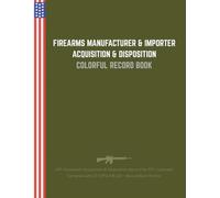 FFL Record Book | Firearms Acquisition & Disposition Log Book - Tactical Green Edition