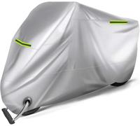 ffLilee Motorcycle Covers for Ho-nda VFR 1200 2010-2024,Motorbike Cover Breathable Waterproof UV All Season Indoor Outdoor Protection Accessories,B-Silver-XXXXL