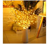 CLESDF FFNIU730 Twig Lights - 3Pack 60 LED Upgrade Artificial Branch Light, Battery Operated Lighted Twigs, Lighted Branches for Thanksgiving Day and Christmas Decoration