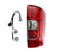 FFOCCO Rear Reflector Bumper Light For Nissan For Navara NP300 D23 2015-2019 LHD Tail Light Assembly With Wires No Bulbs(R Red)