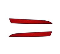 FFOCCO Rear Reflector Bumper Light For Seat For Ibiza 6J MK V 2008-2012 No Light Pair Red Lens Rear Bumper Reflector 6J4945105, 6J4945106