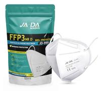 FFP3 Masks Pack of 10 With >99% Filtration Efficiency - Disposable Face Mask UK - Soft And Secure Fit (Packaging may vary)