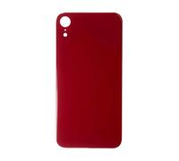 FFS Compatible with iPhone XR Plain Glass Back Replacement in Red