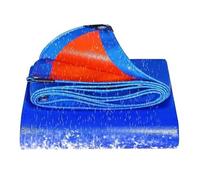 Ffsaacol Heavy Duty Waterproof Tarp Cover, Extra Thick Tarps Tear Resistant, Rainproof Tarpaulin with Reinforced Grommets and Edges, for Outdoor and Indoor UseA, 4x4m/13.1x13.1ft