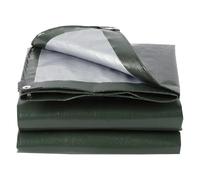 Ffsaacol Heavy Duty Waterproof Tarp Cover, Extra Thick Tarps Tear Resistant, Rainproof Tarpaulin with Reinforced Grommets and Edges, for Outdoor and Indoor UseB, 8x12m/26.2x39.4ft