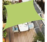 Ffsaacol Outdoor Sun Sail Shade Waterproof Rectangle, Sun Shade Cover Cloth Easy to Install, Shade Sails 98% UV Blocking Tear & Fade Resistant, for Patio Garden Yard B, 10x20FT/3x6m