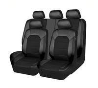 FFSWQAZ4A1 Car Seat Covers for Nissan Micra (K13) 4. Gen 2010-2017, Breathable, Waterproof, Non-Slip, Black