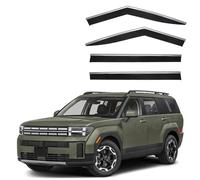 FFSWQAZ4A1 Wind Deflectors for Hyundai Santa Fe MK5-MX5 2024+ PC 4pcs, Reduce Wind Turbulence Tinted Wind Deflectors Sun Visors Rain Shield Wind Shield Lower Noise
