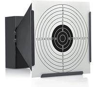 FFT 14 * 14cm Target Holder + 2 Targets Air Rifle Pellet Trap Shooting Practice Airsoft