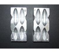 FFT 2oz 3oz 4oz 5oz Long Distance Casting Bomb Weight Mould Carp Course Sea Pike Beach Pier Mackerel Fishing