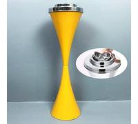 FFTDCYHT Floor Standing Ashtray with Lid 22 Inches High Standing Ashtray Outdoor Windproof Cigar Butt Ashtray Detachable Ashtray Stand Easy to Clean Tall Ashtray Stable Ashtray, Wall Mount Ashtray