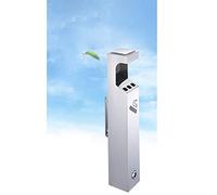 FFTDCYHT Outdoor Wall Ashtray, Cigarette Disposal, Outdoor Cylinder Ashtray, Cigarette Ashtray, Stainless Steel Ashtray, Creative Cigar Stub Container for Hotels, Standing Ashtray