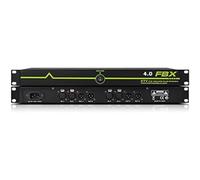 FFTUUO FBX Professional Feedback Suppressor for Performance Stage Conference Automatic Anti-Howling KTV Microphone Frequency Shifter (4 in 4 Out)