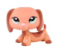 FFTYAOPB Mini Pet Shop Toy,Dachshund #2046 Figure Animal Toy Wiener Dog,Bobble Head,Kids Collectable Pets Toys