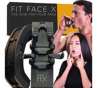FFX FIT FACE X The Gym For Your Face / 4 Face Sculpting Tools In The Box/Jowl Tighter/Lip Plumper/Double Chin & Jaw Exerciser/For Women & Men
