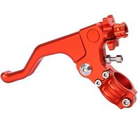 FFXDEQ Adjustable Brake Clutch Levers 7/8" 22mm Motorcycle Short Stunt Clutch Lever for RM85 RM125 RM250 RMZ250 RMZ450 RMX250R RMX250S DRZ400R DRZ400S DR250R