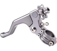FFXDEQ Adjustable Brake Clutch Levers 7/8" 22mm Motorcycle Short Stunt Clutch Lever for RM85 RM125 RM250 RMZ250 RMZ450 RMX250R RMX250S DRZ400R DRZ400S DR250R