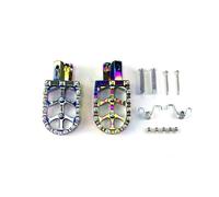 FFXDEQ Adjustable Brake Clutch Levers CNC Motorcycle Multicolor Footrests Pedals Pegs/Clutch Brake Handle Drum Lever/22mm Accelerator Throttle Twist Grips Handlebar