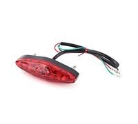 FFXDEQ Brake Lamp Rear Motorbike 12V 15 LED Rear Light Motorcycle Brake Stop Running Tail Universal ATV Dirt Bike