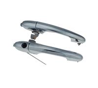 FFXDEQ Exterior Outer Door Handle Chrome LHD RHD Outside Door Handle Left Driver Or Right Passenger for 500 595 695 2007-2023 for Alfa for Romeo 147 2000-2010