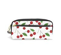 FFY Go Pencil Case, Pen Bag Makeup Pouch Wallet Large Capacity Waterproof Cherry of Students or Women