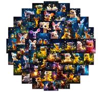 FFZZ-50pcs Beautiful Night Sky Stars Cute Stickers Cartoon Anime Graffiti Luggage Laptop Water Bottle Scrapbook Vinyl Waterproof Stickers