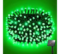 FFZZKJ Solar Green Halloween Lights Outdoor Garden 50LED 5M 16.4FT Garden Lights Solar Powered Waterproof 8 Modes for Patio/Yard/Tree/Gazebo/Terrace/Party/Wedding - Green