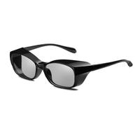 FGAQLUK Anti-pollen Allergy Glasses, Polarized Sunglasses, Anti-blue Light Anti-fog Goggles, Three-dimensional Protection, Suitable For People With Sensitive Eyes(Color:Black 2)