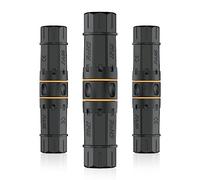 FGB Cat7 Waterproof RJ45 Coupler Outdoor Ethernet Coupler IP68 3-Pack | 10Gbps Shielded Water Proof Ethernet Connector Waterproof Ethernet Coupler Outdoor Network LAN Cable