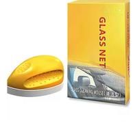Fgbetcv Car Glass Oil Film Cleaner, Cleaning Mouse for Cars,Cleaning Mouse,Car Glass Glossy Mouse Coating Crystal Plating Agent Cleaning Oil Film Remover Car Glass Cleaner