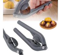 Fgbetcv Chestnut Opener Cutter Peeler Clip Nut Crackers Sheller Pliers,Protable Multifunction Nutcracker, Steel Blade Hard Shell Nut Fruit Opener, Easy to Peel (1pcs)