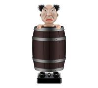 Fgbetcv Cigarette Dispenser Funny Barrel Man Cigarette Dispenser,Automatic Ejection Cigarette Dispenser Case Box,For Entertainment Party & Home Office Decor Prank Toy For Man Birthday Gift (A)