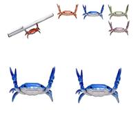Fgbetcv Creative Crab Pen Holder Weightlifting Crabs Pen Stand Storage Rack,Office Desktop Decoration, Pencil Holders Desk Supplies Holders and Dispensers, Desk Accessories and Workspace Organizers