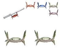 Fgbetcv Creative Crab Pen Holder Weightlifting Crabs Pen Stand Storage Rack,Office Desktop Decoration, Pencil Holders Desk Supplies Holders and Dispensers, Desk Accessories and Workspace Organizers