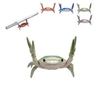 Fgbetcv Creative Crab Pen Holder Weightlifting Crabs Pen Stand Storage Rack,Office Desktop Decoration, Pencil Holders Desk Supplies Holders and Dispensers, Desk Accessories and Workspace Organizers